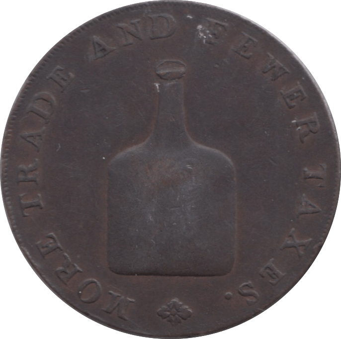 HALFPENNY TOKEN PROSPERITY TO OLD ENGLAND REF 317 - Token - Cambridgeshire Coins