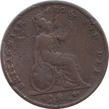 1847 FARTHING ( FAIR ) - Farthing - Cambridgeshire Coins