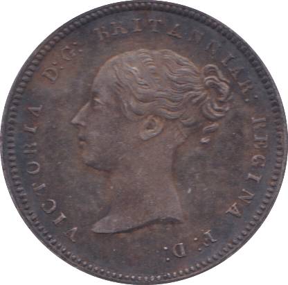 1848 MAUNDY FOURPENCE ( UNC ) - Maundy Coins - Cambridgeshire Coins