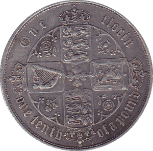 1853 FLORIN ( AEF ) - Florin - Cambridgeshire Coins