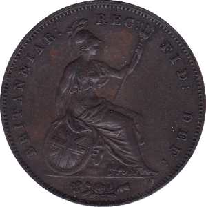 1853 PENNY ( EF ) - Penny - Cambridgeshire Coins