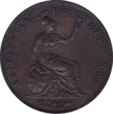 1853 PENNY ( EF ) - Penny - Cambridgeshire Coins