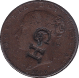 1840 FARTHING (FAIR) - Farthing - Cambridgeshire Coins