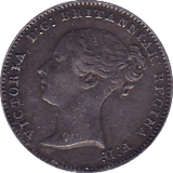 1848 FOURPENCE ( EF ) 8 OVER 7 - Fourpence - Cambridgeshire Coins