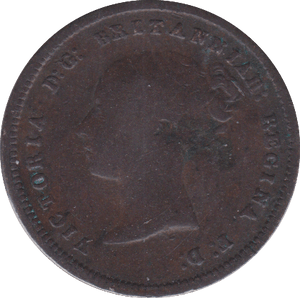 1844 HALF FARTHING ( VF ) E - Half Farthing - Cambridgeshire Coins