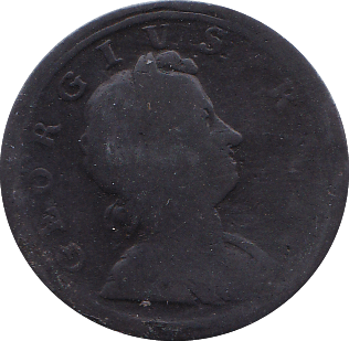 1720 HALFPENNY ( F )