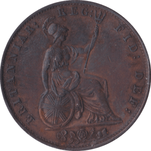 1853 HALFPENNY ( AUNC ) B - Halfpenny - Cambridgeshire Coins
