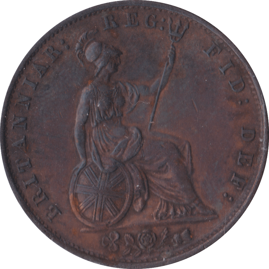 1853 HALFPENNY ( AUNC ) B - Halfpenny - Cambridgeshire Coins