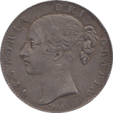 1844 CROWN ( VF ) STAR B - Crown - Cambridgeshire Coins