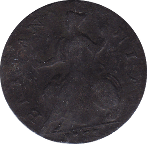 1737 HALFPENNY ( NF ) C