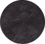 1737 HALFPENNY ( NF ) C