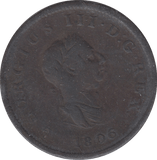 1806 HALFPENNY ( F ) B