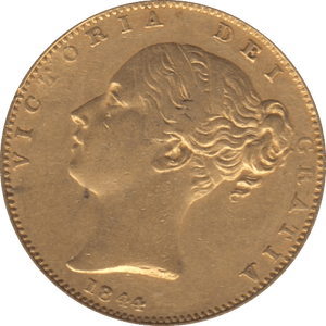 1844 GOLD SOVEREIGN ( GVF ) - Sovereign - Cambridgeshire Coins