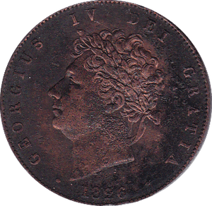 1826 HALFPENNY ( GF ) - Halfpenny - Cambridgeshire Coins