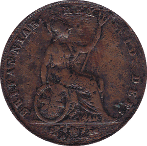 1826 HALFPENNY ( F ) B - Halfpenny - Cambridgeshire Coins