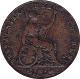 1826 HALFPENNY ( F ) B - Halfpenny - Cambridgeshire Coins