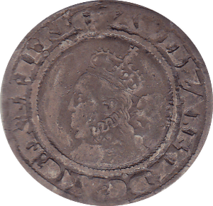 1568 ELIZABETH 1ST SILVER SIXPENCE  ( SPINK 2562 ) REF 28