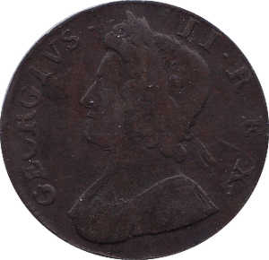 1734 HALFPENNY (VF)