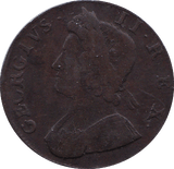 1734 HALFPENNY (VF)