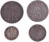 1795 MAUNDY SET GEORGE III