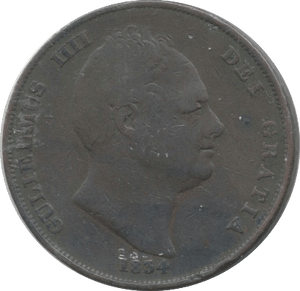 1834 PENNY (GF ) - Penny - Cambridgeshire Coins