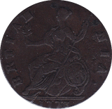 1773 HALFPENNY ( GVF ) B
