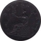 1806 HALFPENNY ( EF ) B
