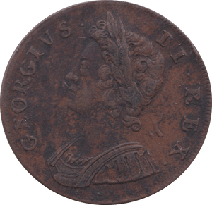 1729 HALFPENNY ( GVF )