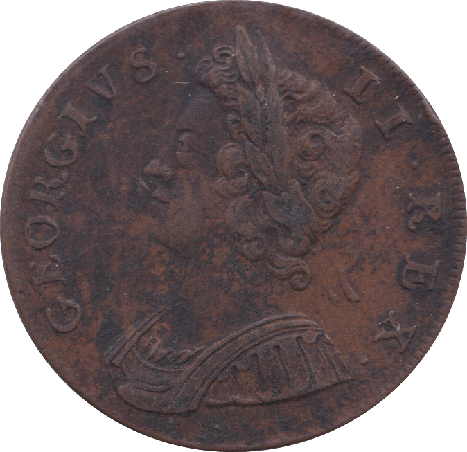 1729 HALFPENNY ( GVF )
