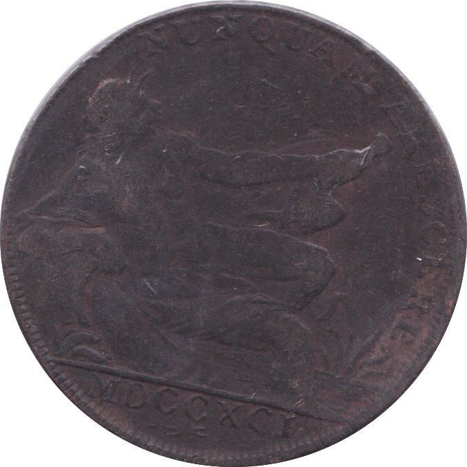 1791 GLASGOW HALFPENNY TOKEN