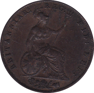 1853 HALFPENNY ( GVF ) - Halfpenny - Cambridgeshire Coins