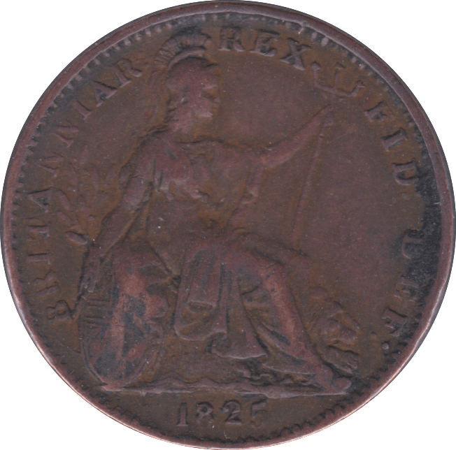 1825 FARTHING ( GF ) A - Farthing - Cambridgeshire Coins