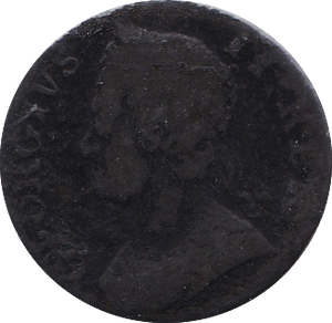 1753 HALFPENNY ( POOR )