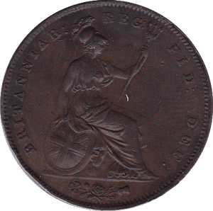 1847 PENNY ( EF ) - Penny - Cambridgeshire Coins