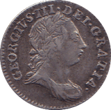 1762 MAUNDY THREEPENCE ( VF ) C