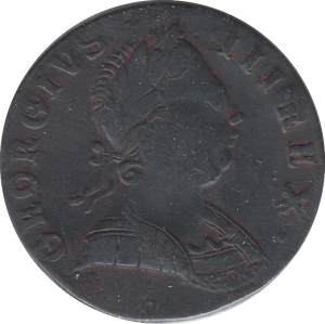 1773 HALFPENNY ( GF ) B