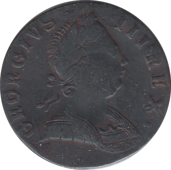 1773 HALFPENNY ( GF ) B