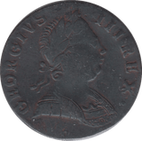 1773 HALFPENNY ( GF ) B