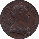 1772 HALFPENNY ( EF )