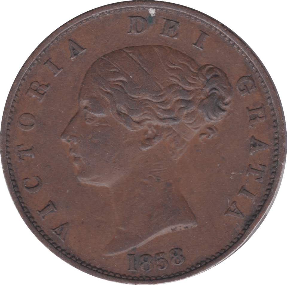 1853 HALFPENNY ( VF ) B - Halfpenny - Cambridgeshire Coins