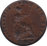 1854 HALFPENNY ( AEF ) - Halfpenny - Cambridgeshire Coins
