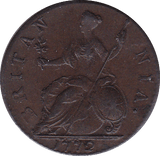 1772 HALFPENNY ( EF )