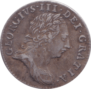 1763 MAUNDY THREEPENCE ( VF ) E