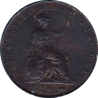 1834 HALFPENNY ( GEF ) - Halfpenny - Cambridgeshire Coins