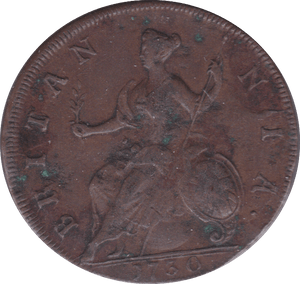 1730 HALFPENNY ( GF )