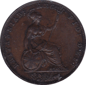 1853 HALFPENNY ( EF ) - Halfpenny - Cambridgeshire Coins