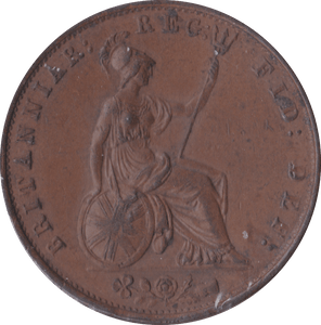 1853 HALFPENNY ( AUNC ) C - Halfpenny - Cambridgeshire Coins