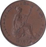1853 HALFPENNY ( AUNC ) C - Halfpenny - Cambridgeshire Coins