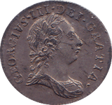 1768 MAUNDY THREEPENCE ( EF ) A