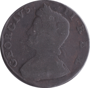 1734 HALFPENNY ( NF ) C